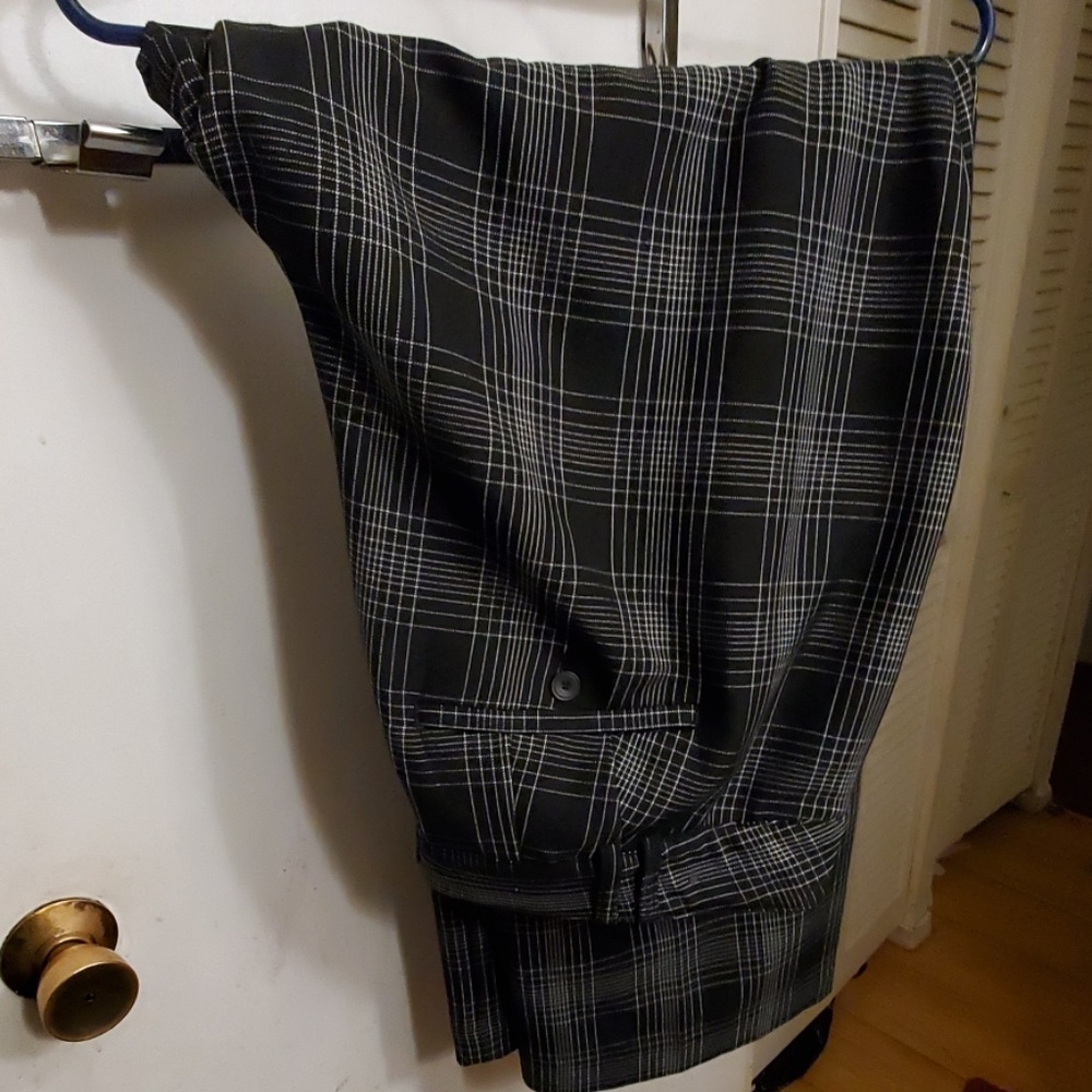 Plaid Dress Slacks